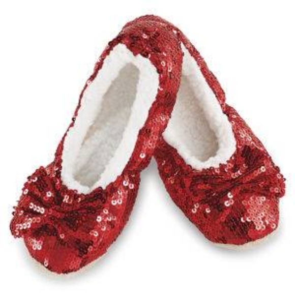 RED SEQUIN Snoozie - Picture 1 of 1